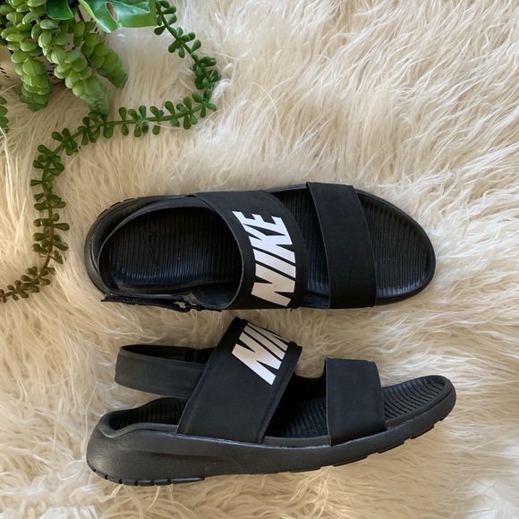 nike 2 strap sandals with backstrap